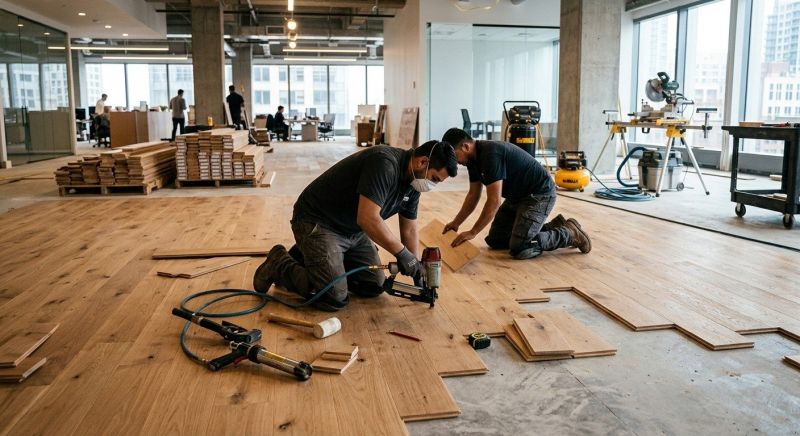Commercial Hardwood Service in Owosso, MI