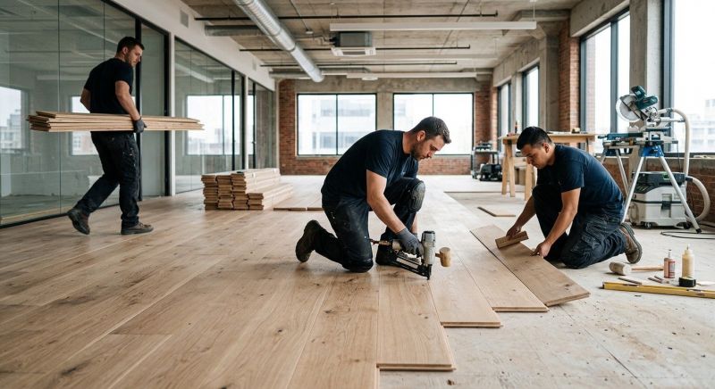 Commercial Hardwood Service in Saint Charles, MI