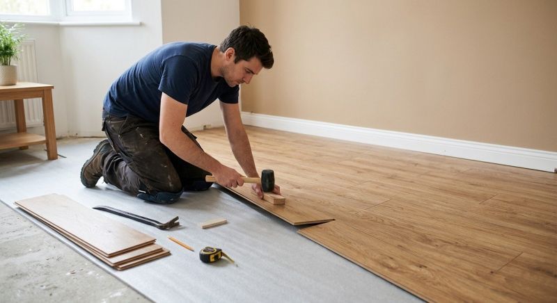 Laminate Floor Installation in Dewitt, MI