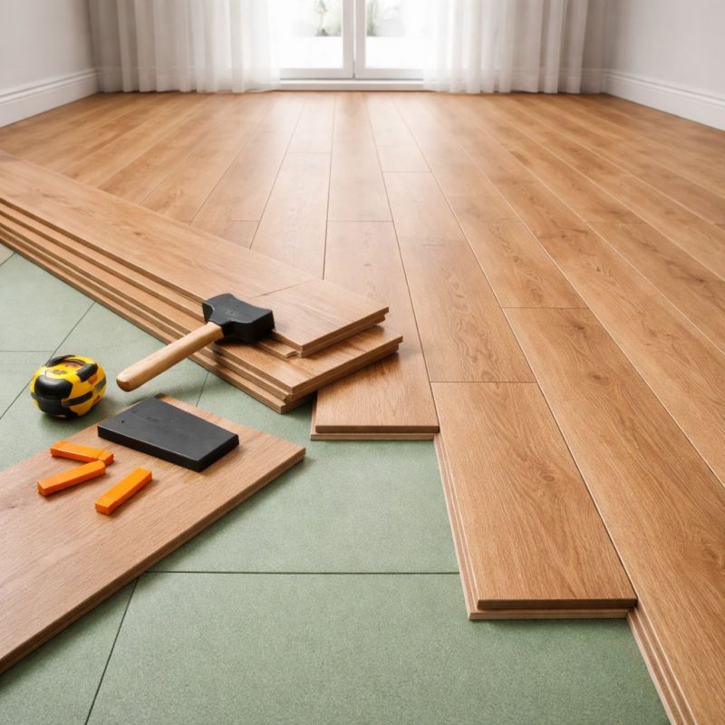 Laminate Floor Installation in Ingham County, MI