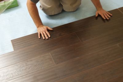 Laminate Floor Installation in Pompeii, MI
