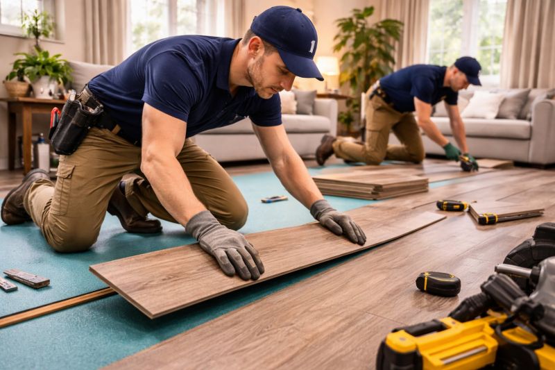 Laminate Floor Replacement in Flint, MI