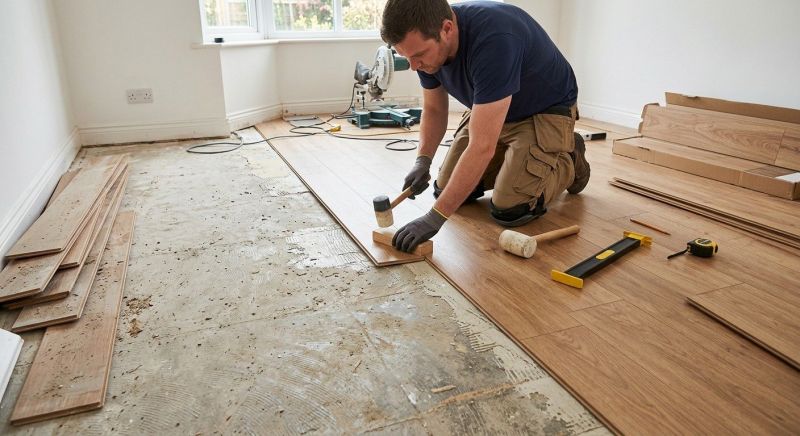 Laminate Floor Replacement in Ingham County, MI