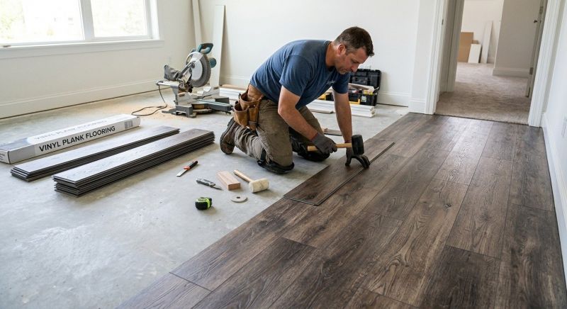 Linoleum Floor Installation in East Lansing, MI