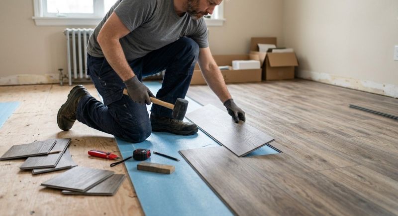 Linoleum Floor Installation in Flint, MI