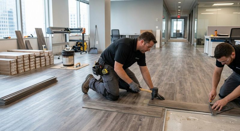 Linoleum Floor Installation in Fowlerville, MI