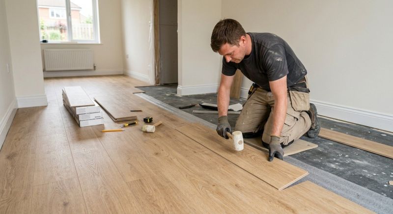 Linoleum Floor Installation in Owosso, MI