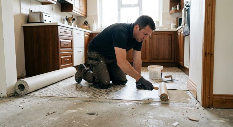 Linoleum Floor Installation in Okemos, MI