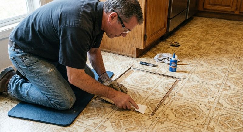 Linoleum Floor Installation in Shiawassee County, MI