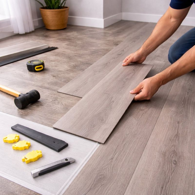 Luxury Vinyl Tile Installation in Flint, MI