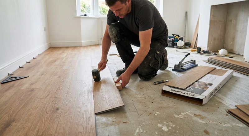 Lvp Flooring Installation in Owosso, MI