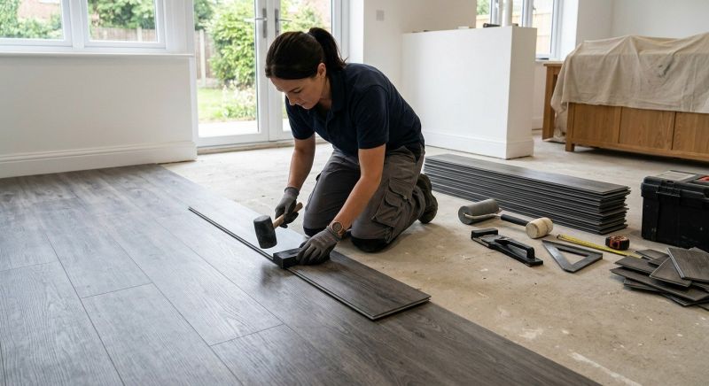 Lvt Flooring Installation in Dewitt, MI