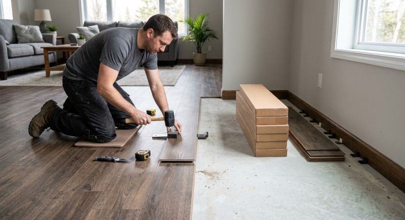 Lvt Flooring Installation in Dewitt, MI