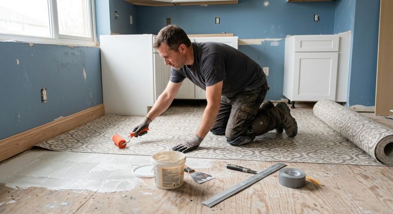 Sheet Flooring Installation in Okemos, MI