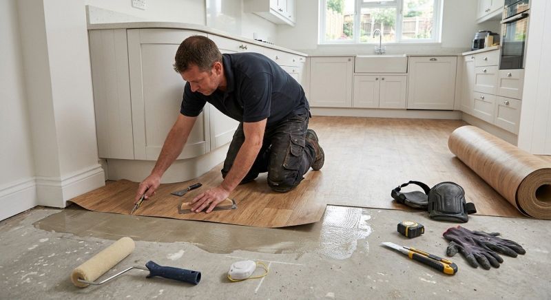 Sheet Flooring Installation in Saint Charles, MI