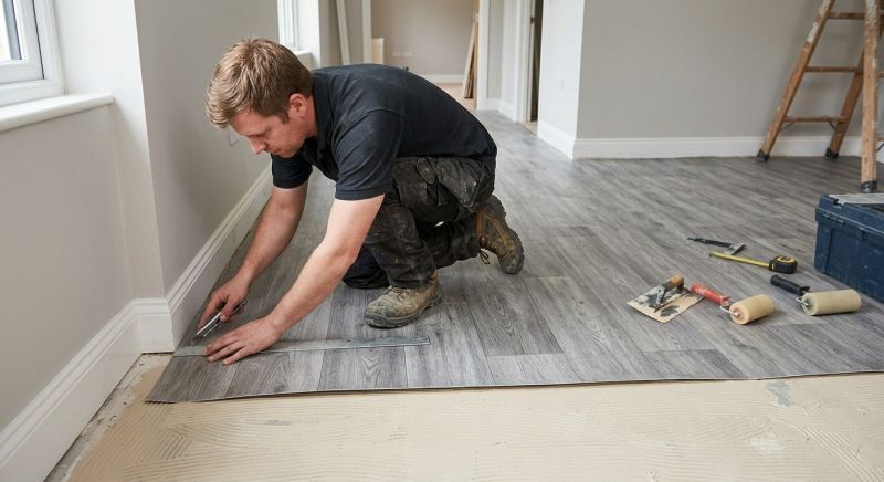 Sheet Vinyl Installation in Owosso, MI
