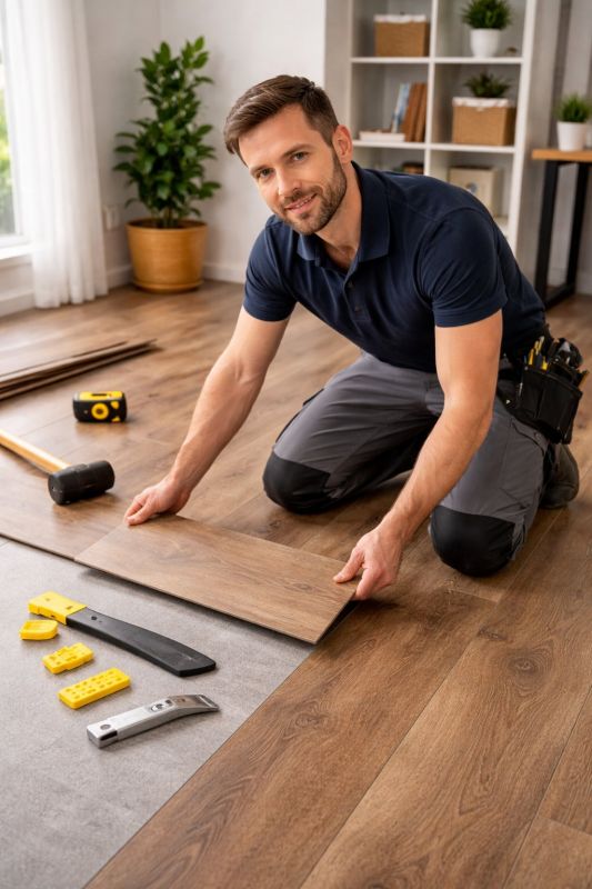 Vinyl Flooring Installation in Dewitt, MI