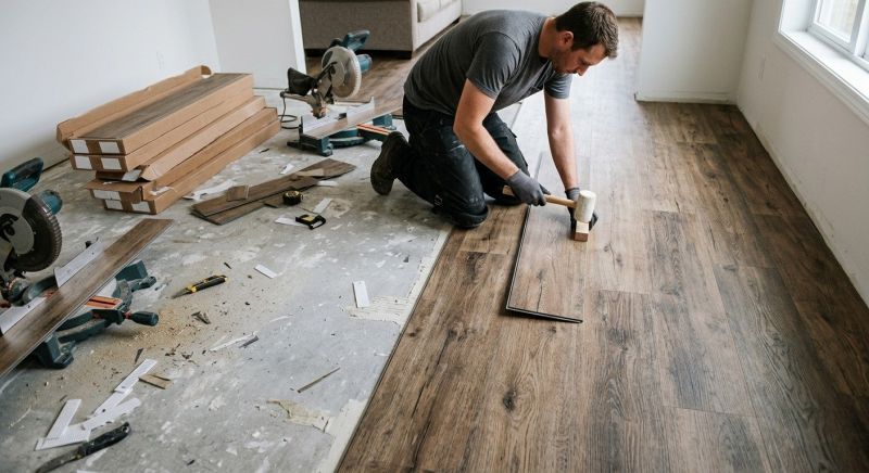 Vinyl Flooring Installation in Saint Charles, MI